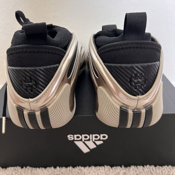 Adidas Harden Volume 9 Cyber Metallic Black Basketball JR2506 Mens Size 7 NWT main image 7